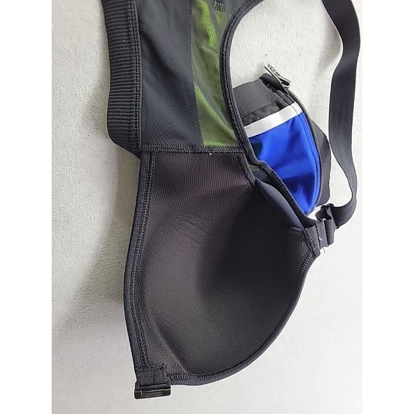 Victoria Secret VSX Zip Front Women's 32DD Sports Bra Racerback High Impact - Picture 9 of 10